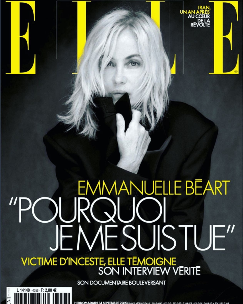 Première de couverture magazine Elle